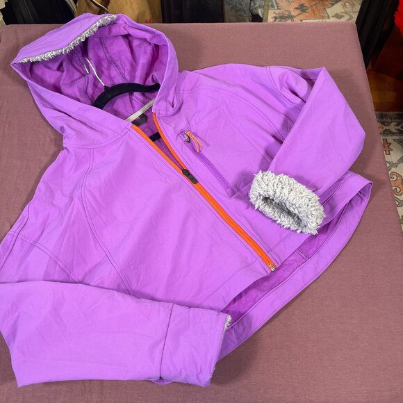 lululemon athletica Purple Jacket with Orange Accents - Picture 10 of 11